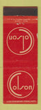 Matchbook Cover - Colson Corp Elyria OH