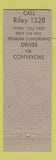 Matchbook Cover - AR Young Transmission Indianapolis IN clutches conveyors