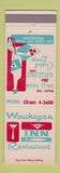 Matchbook Cover - Waukegan Inn Restaurant Waukegan IL