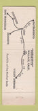 Matchbook Cover - Rossetti's Restaurant Italian Wallace CA WEAR