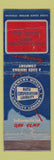 Matchbook Cover - Hoover McCullough Insurance Hagerstown IN WEAR