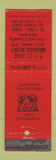Matchbook Cover - TF Callahan Insurance Lewiston ME WEAR