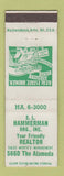 Matchbook Cover - SL Hammerman Real Estate WEAR