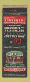 Matchbook Cover - Policy Shop Insurance Real Estate Englewood NJ WEAR