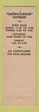 Matchbook Cover - Sweden House Viking Inn Chicago IL