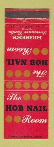 Matchbook Cover - Hob Nail Room Higbee's Cleveland OH store