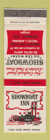 Matchbook Cover - Showboat Inn Greenwich CT