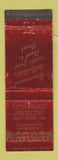 Matchbook Cover Commercial Collections 5th Avenue Protective New York City WEAR