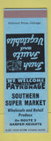 Matchbook Cover - Southern Super Market Harper Heights WV? SAMPLE