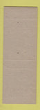 Matchbook Cover - North Sedgewick Washerette Laundry SAMPLE