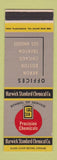 Matchbook Cover - Harwick Standard Chemical Akron OH Boston Chicago SAMPLE