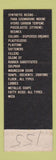 Matchbook Cover - Harwick Standard Chemical Akron OH Boston Chicago SAMPLE