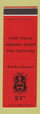 Matchbook Cover - PJ's Cleveland OH SAMPLE