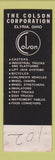 Matchbook Cover - Colson Corp Elyria OH SAMPLE