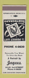 Matchbook Cover - Jaques Photography SAMPLE