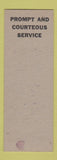 Matchbook Cover - Frank Gaglione and Son Buffalo NY fruit SAMPLE