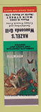 Matchbook Cover - Hazel's Wauconda Grill SAMPLE