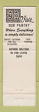 Matchbook Cover - Forum Restaurant Lounge Fort Lauderdale FL