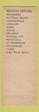 Matchbook Cover - Central Life Insurance Company Tampa FL