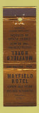 Matchbook Cover - Mayfield Hotel Daytona Beach FL
