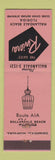 Matchbook Cover - Riviera Hallandale Beach FL