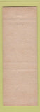 Matchbook Cover - Wright's Ice Service Winter Haven FL