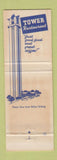 Matchbook Cover - Tower Restaurant Lake Placid FL