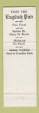 Matchbook Cover - Jamaica Inn Miami FL