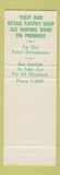 Matchbook Cover - Wolfie's Restaurant St Petersburg FL