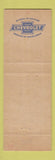Matchbook Cover - 1955 Chevrolet Bridge West Union WV low phone #