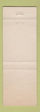 Matchbook Cover - 1962 Chevrolet Heydt Boyertown PA