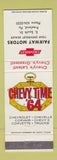 Matchbook Cover - 1964 Chevrolet Fairway Motors Freeland PA