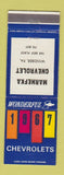 Matchbook Cover - 1967 Chevrolet Marhefka Windber PA