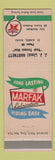 Matchbook Cover - Texaco oil gas JJ Hartnett St Maries ID low phone #