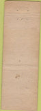 Matchbook Cover - Pearl's Restaurant Ambridge PA
