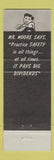 Matchbook Cover - Moore's Taxi Rental Cars Canada ON