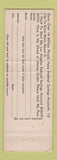 Matchbook Cover - Los Angeles Federal Savings CA Hollywood