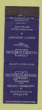 Matchbook Cover - Kolb Insurance Real Estate Washington DC