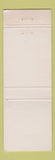 Matchbook Cover - S&S Realty Real Estate Cambridge OH