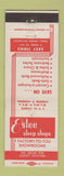 Matchbook Cover - Estee Sleep Shops Furniture Chicago IL Milwaukee WI LA Grange