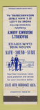 Matchbook Cover - Brackbill's Insurance Agency Mechanicsburg PA