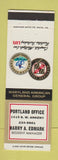 Matchbook Cover - American General Maryland Casualty Insurance Portland ME?