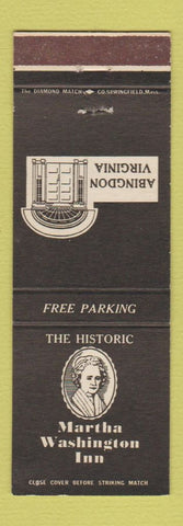 Matchbook Cover - Martha Washington Inn Abingdon VA