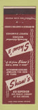 Matchbook Cover - Shaw's Jewelry Cleveland OH