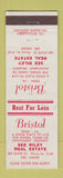 Matchbook Cover - Riley Real Estate Briston TN VA
