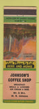 Matchbook Cover - Johnson's Coffee Shop