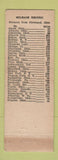 Matchbook Cover - Deike Printing Cleveland OH WEAR