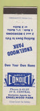 Matchbook Cover - Engelwood Park Harold Conoict Real Estate FL Orlando?