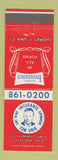 Matchbook Cover - Tom Unik Insurance Cleveland OH WEAR