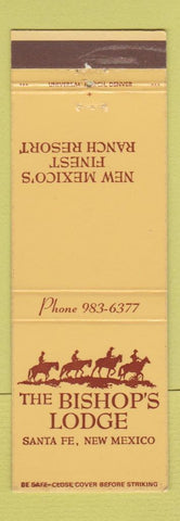 Matchbook Cover - Bishop's Lodge Santa Fe NM
